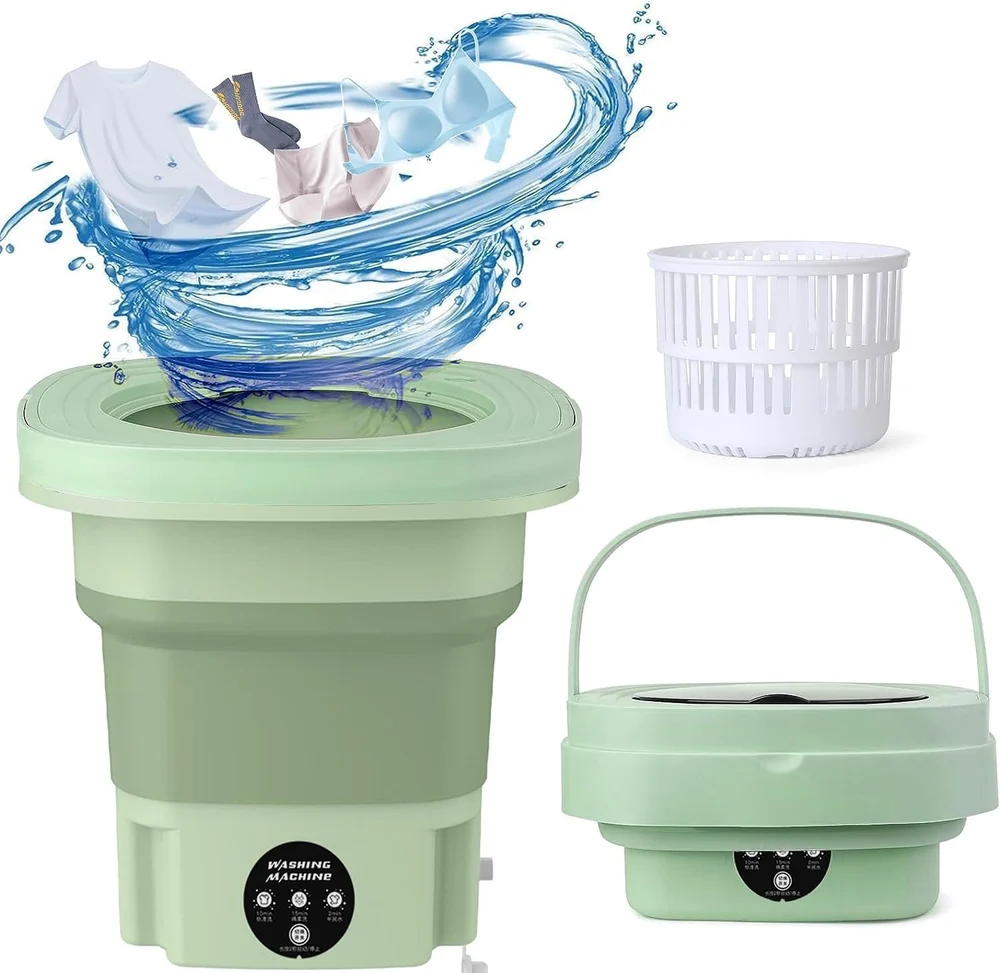 Mini Portable Washing Machine – Washer + Dryer