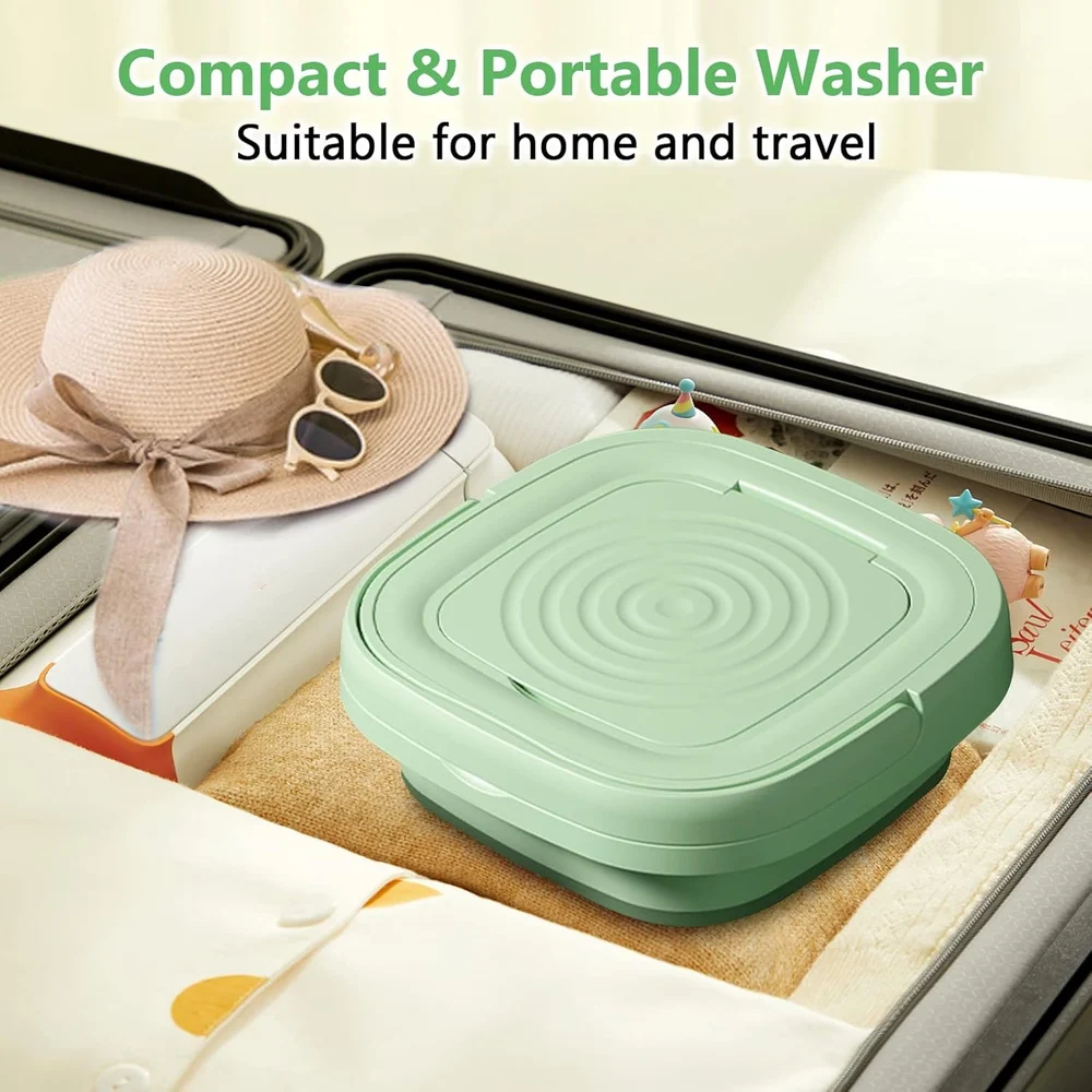 Mini Portable Washing Machine – Washer + Dryer